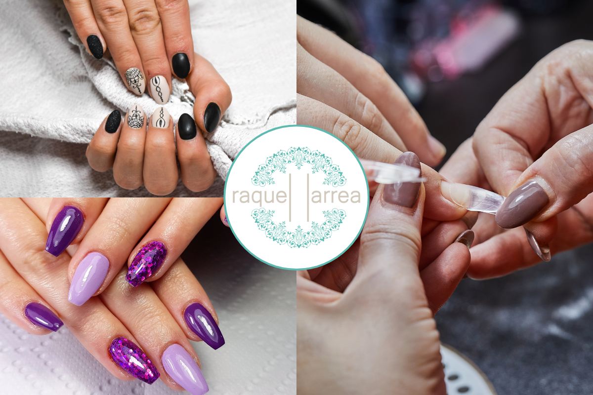 Práctica de uñas de gel y acrigel en la Escuela Raquel Larrea